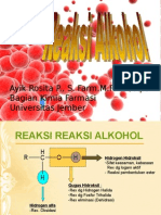 Alkohol Reaksi