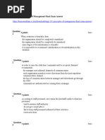 Download MGT 101 Principles of Management Final Exam Answer by MattieWallace SN276801278 doc pdf