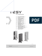 Manual Utilizare Calorifer Electric Tesy CB 2512 E01 R