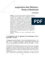 l’imagination chez Merleau-Ponty et Bachelard