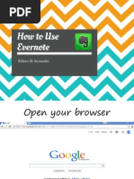 How To Use Evernote