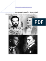 Estica 25feb2015 Mutti Revolutia Conservatoare Romania Eminescu Nae Ionescu Cioran Eliade Vulcanescu Legionarii