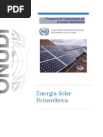 Energia Solar Fotovoltaica