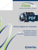 Echa Digital Brecha Digital en Colombia