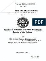 Doctrine of Srikantha (And Other Monotheistic Schools of The Vedanta) Vol 1