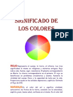 Significado de Los Colores