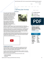 Flowforming - Metal Spinning (Spin Forming) _ PMF Industries _ PMF Flow Forms One-piece Assemblies Using Metal Spinning, Electromagnetic Forming, Spin Forming, Press Forming & Deep Drawing