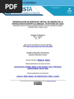 Reproducción de La Identidad Virtual de Género en La Interacción Docentes-Alumnado. Un Estudio de Caso