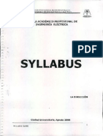 Syllabus de Electrica