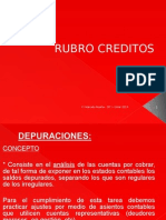 RUBRO_CREDITOS_DEPURACION