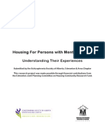 Housing for Persons With Mental Illness