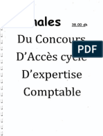 Les annales concours d_accès au cycle d_expertise comptable.pdf