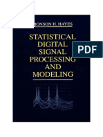 M Hayes Statistical Digital Signal Proc Part 1