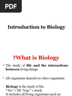 Week 1 What Is Biology Characteristics of Life