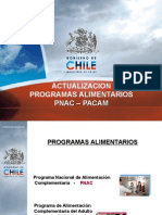 Pnac Programa Nacional Alimentación Complementaria