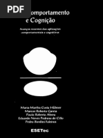  Sobre Comportamento e Cognição (Vol. 26). Avanços Recentes Das Aplicações Comportamentais e Cognitivas
