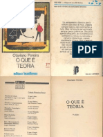 O QUE É TEORIA - Otaviano Pereira