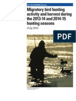 migratory bird hunting activity and harvest 2014-2015 hunting seasons estimates