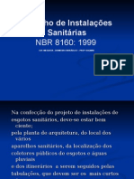 Desenho de Instalacoes Sanitarias