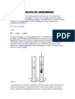 Principio de Arquimedes FISICA 1