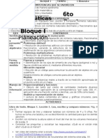 6to Grado - Bloque 1 - Matemáticas