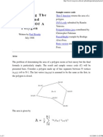 Polygon Area and Centroid