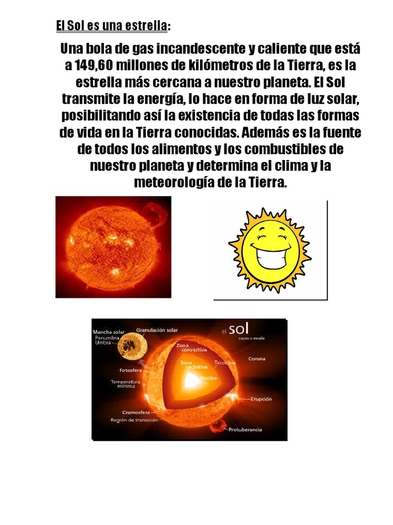 El Sol Es Una Estrella | PDF