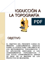 Introducción a La Topografía