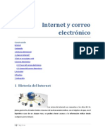 Internet y correo electrónico