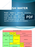 Fresh Water Is Naturally Occurring