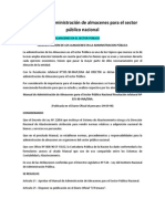 Manual de Administracion de Almacenes Para El Sector Publico Nacional