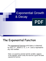 15 Exponential Growth Decay