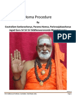 Download Homa Procedure by sreekanth-gannamaraju-6907 SN276909337 doc pdf