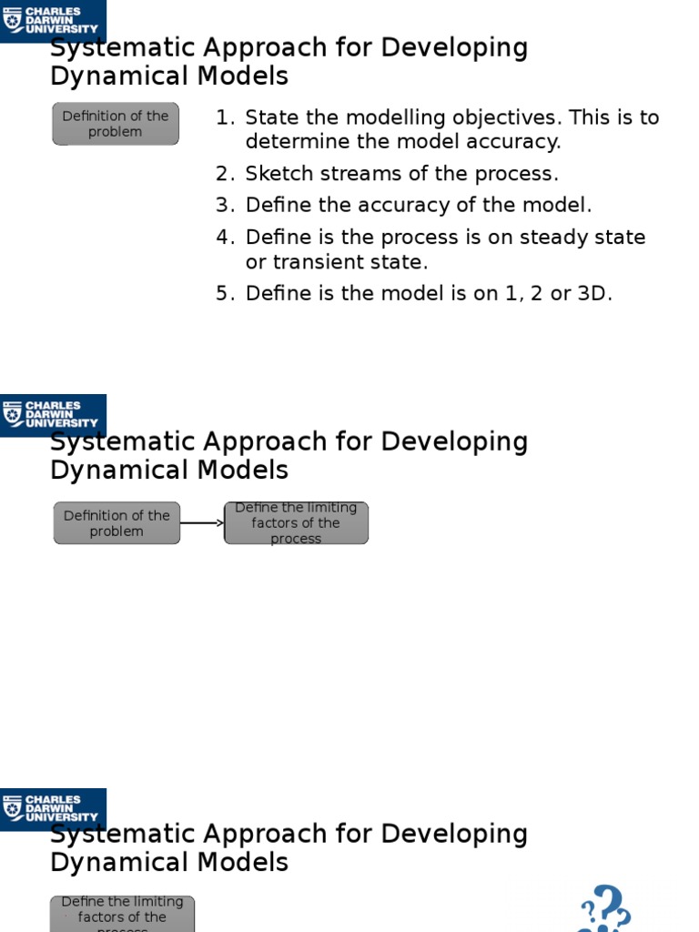 Developing Dynamical Models Systematically | PDF | Business ...