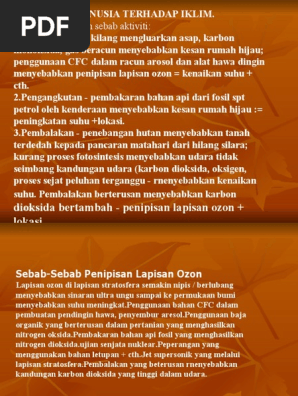 Kesan Pemanasan Global Pdf
