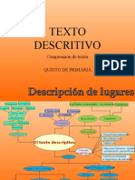 Texto Descriptivo - Comprensión de Textos
