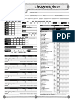 Eberron Character Sheet