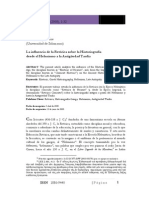 La Influencia de La Retórica en La Historiografía PDF