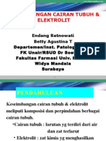 Keseimbangan Cairan Tubuh Dan Elektrolit