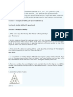 Section - 1-Analytical Ability (30 Ques in 30 Mints)