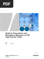 03 Guide to Precautions and Emergency Measures of LTE High-Volume Traffic-V2.0