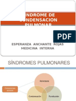Sindrome de Condensación Pulmonar