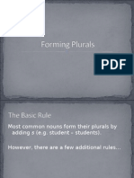 Plurals