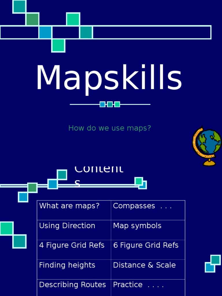 Map Skills | PDF | Ordnance Survey | Map