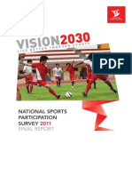 National Sports Participation Survey 2011 PDF