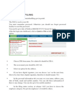 Steps to E-filing for IT