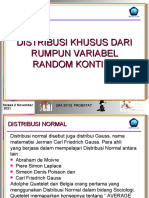 Kuliah Ke-16 - Dist Normal