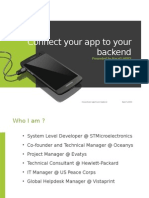 DroidconTn 2014 Connect Your App To Your Backend
