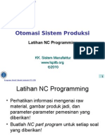 Latihan NC Programming