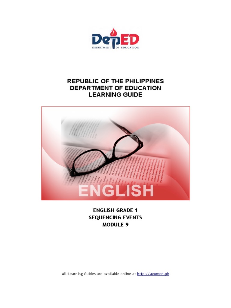 Sequencing events grade 1 pdf educational assessment reading